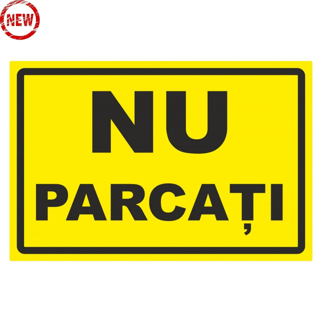 Indicator Nu parcați 6