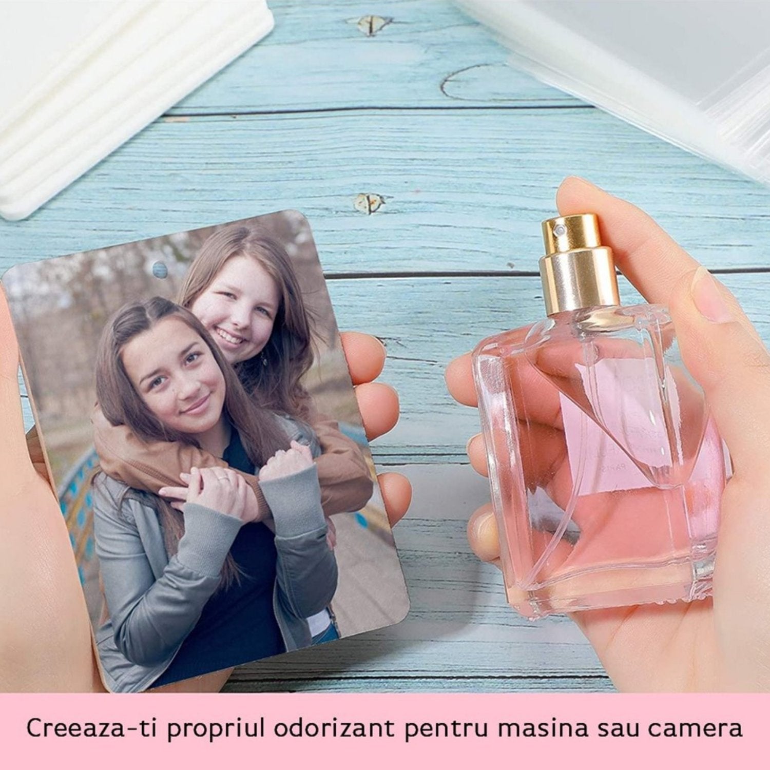 Odorizant de masină personalizat - Cadouri Personalizate 