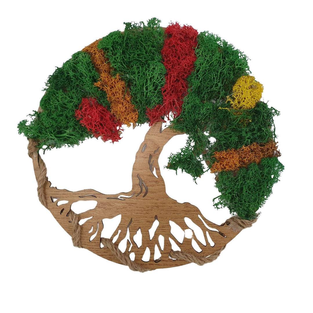 Ornament cu licheni "Tree of life"