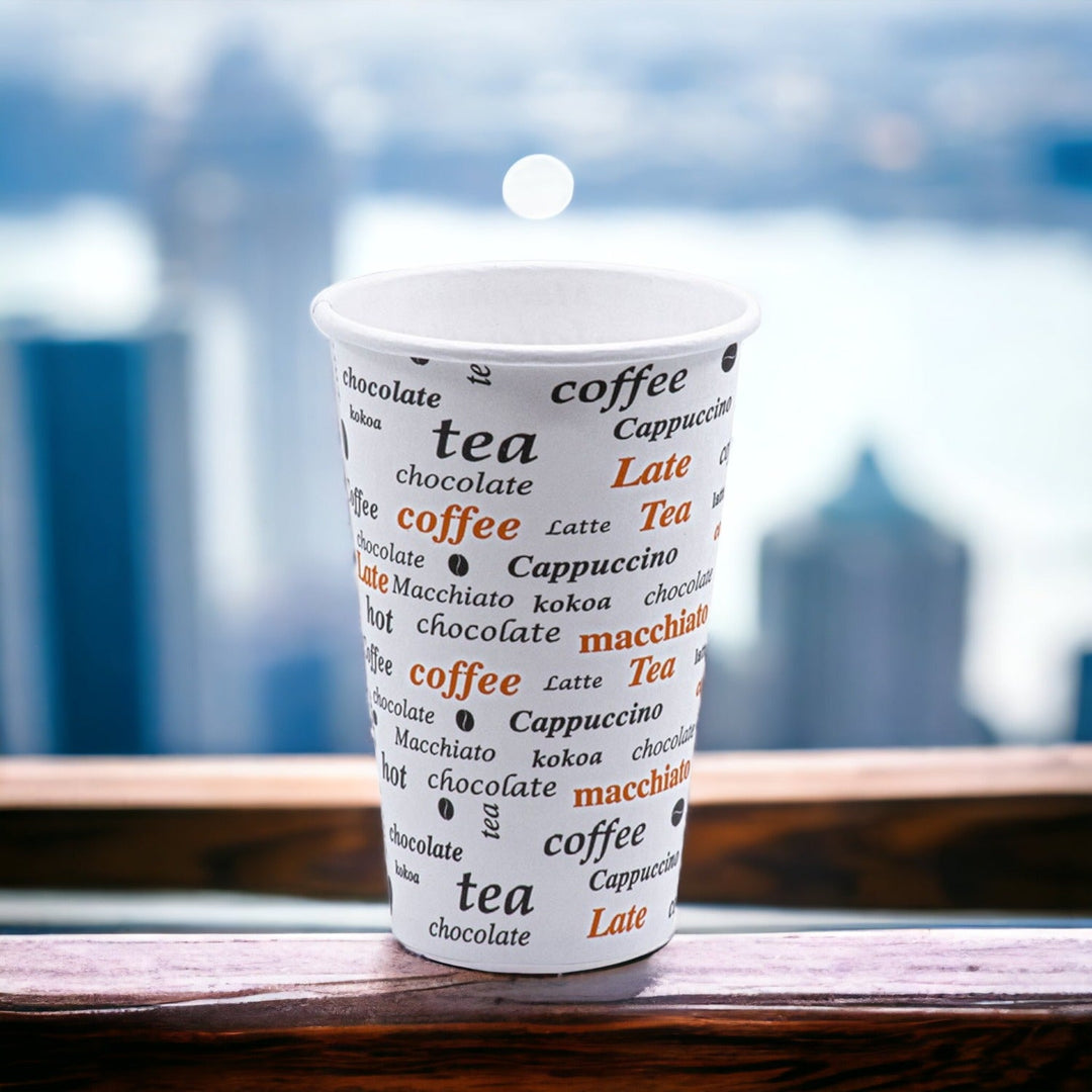 Pahar C. 12 OZ mocha - 50 buc - Cadouri Personalizate