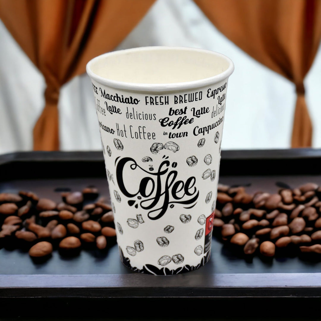 Pahar carton 12 OZ coffe - 50 buc - Cadouri Personalizate