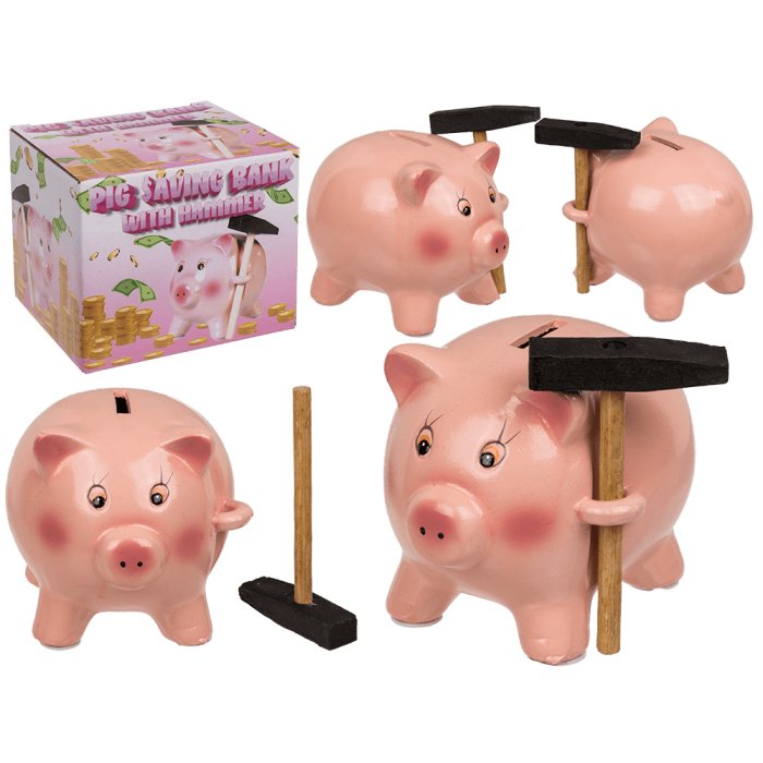 Pușculiță în formă de porc - Cadouri Personalizate