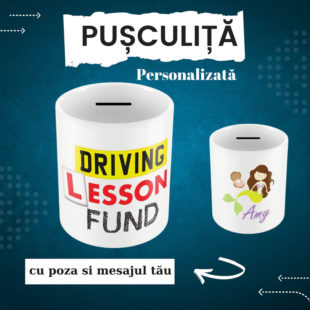 Pușculiță Personalizată - Cadouri Personalizate