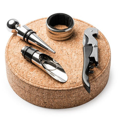 Set accesorii pentru vin personalizat - Cadouri Personalizate
