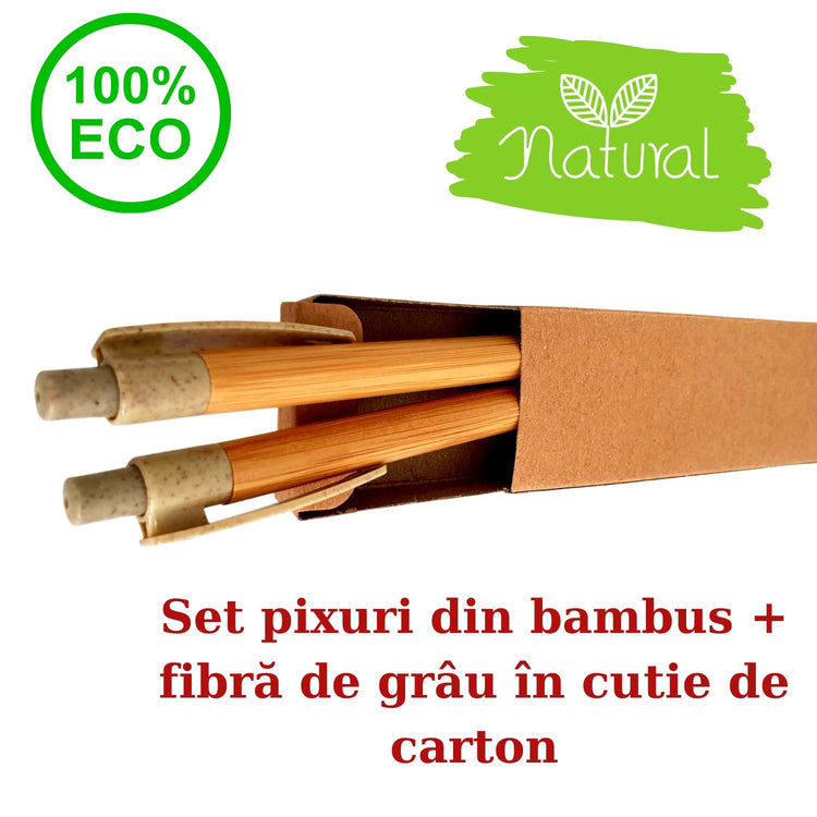 Set pixuri 100% ECO Personalizat - Cadouri Personalizate