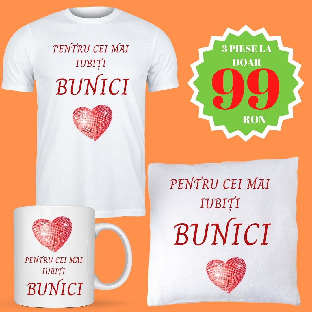 Set "Super Bunici" - Cadouri Personalizate