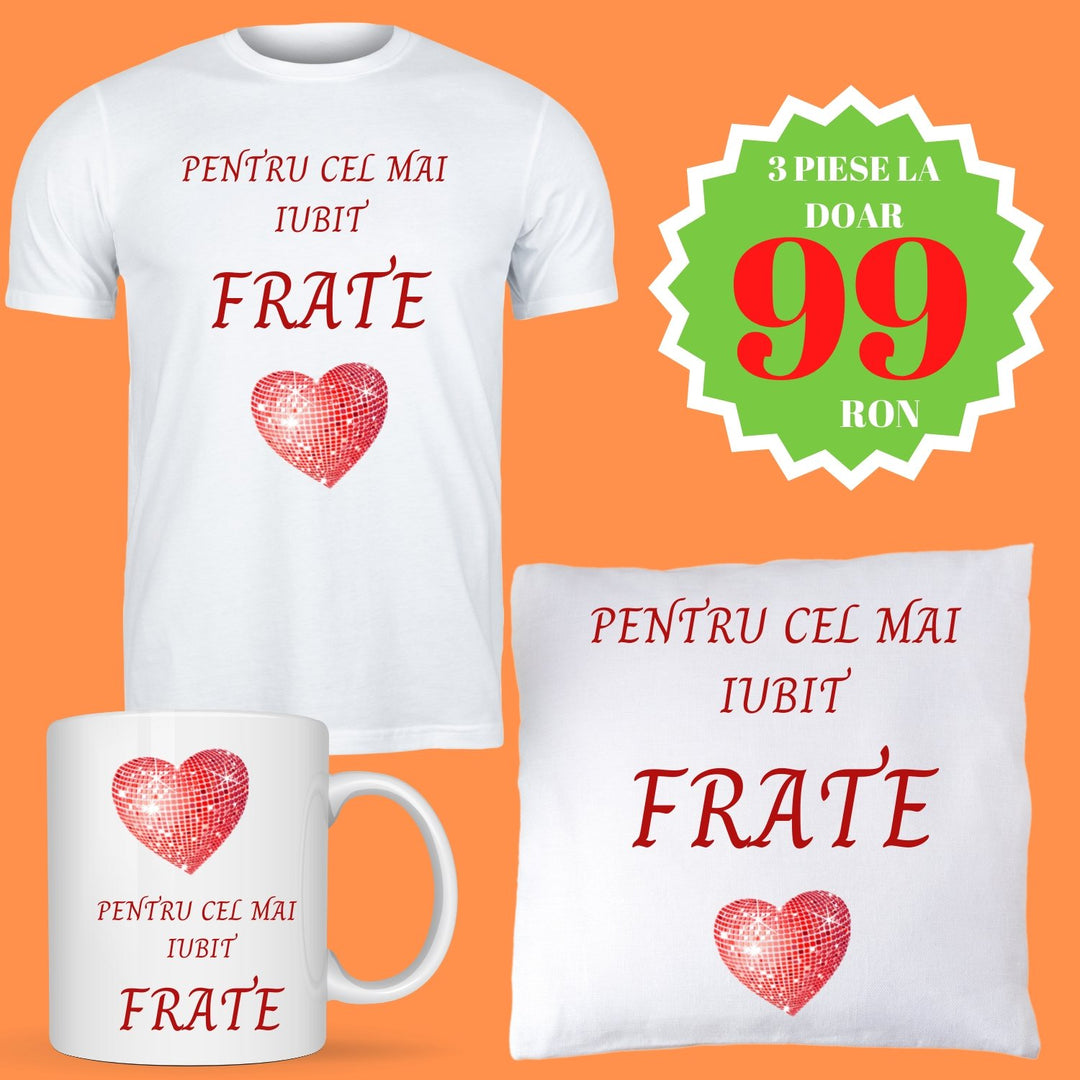 Set "Super Frate" - Cadouri Personalizate