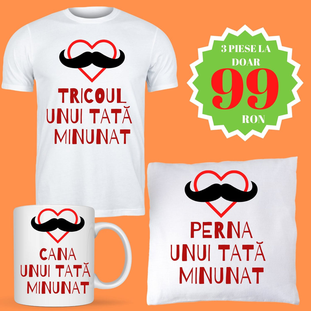 Set "Super Tata" - Cadouri Personalizate