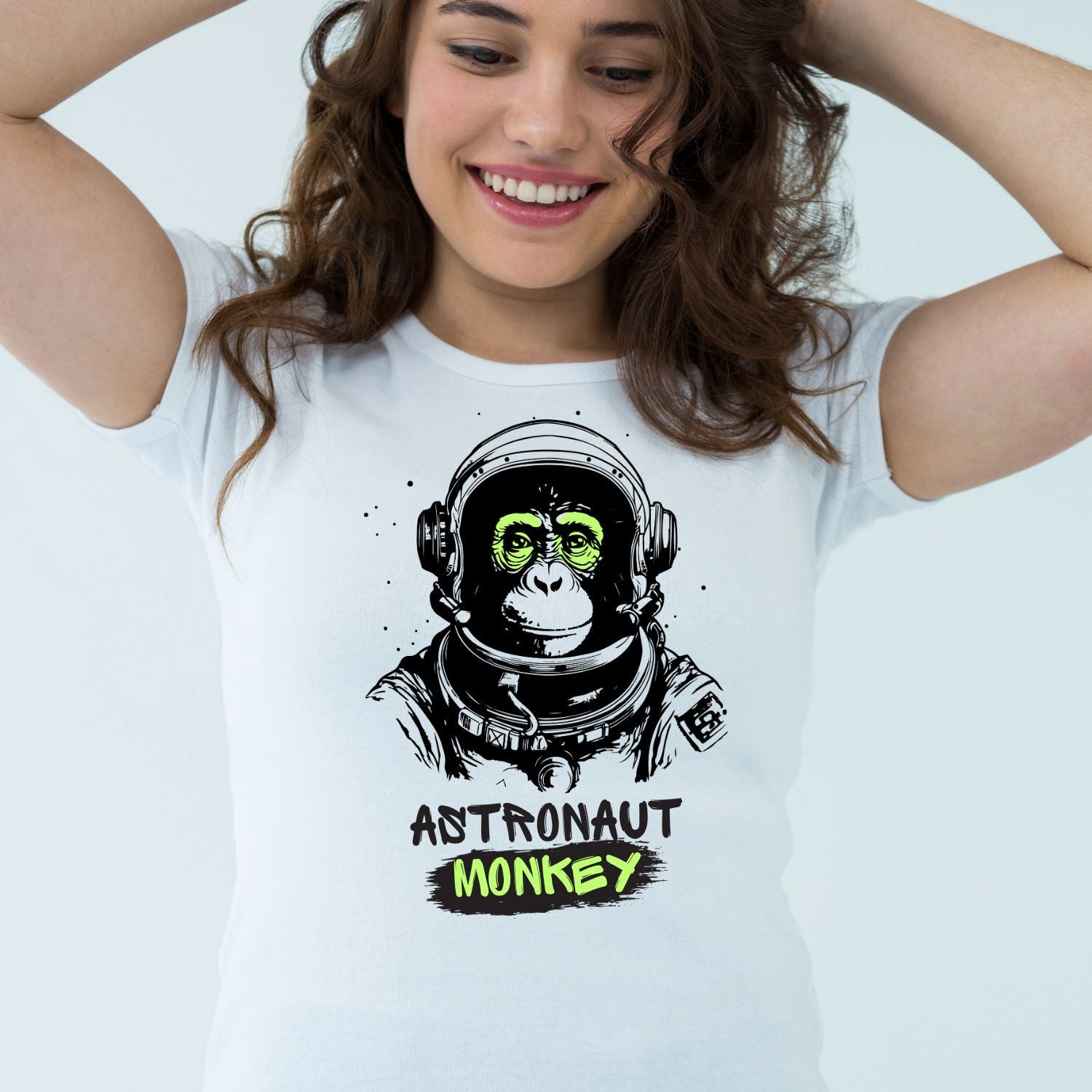 Tricou "astronaut monkey" - Cadouri Personalizate