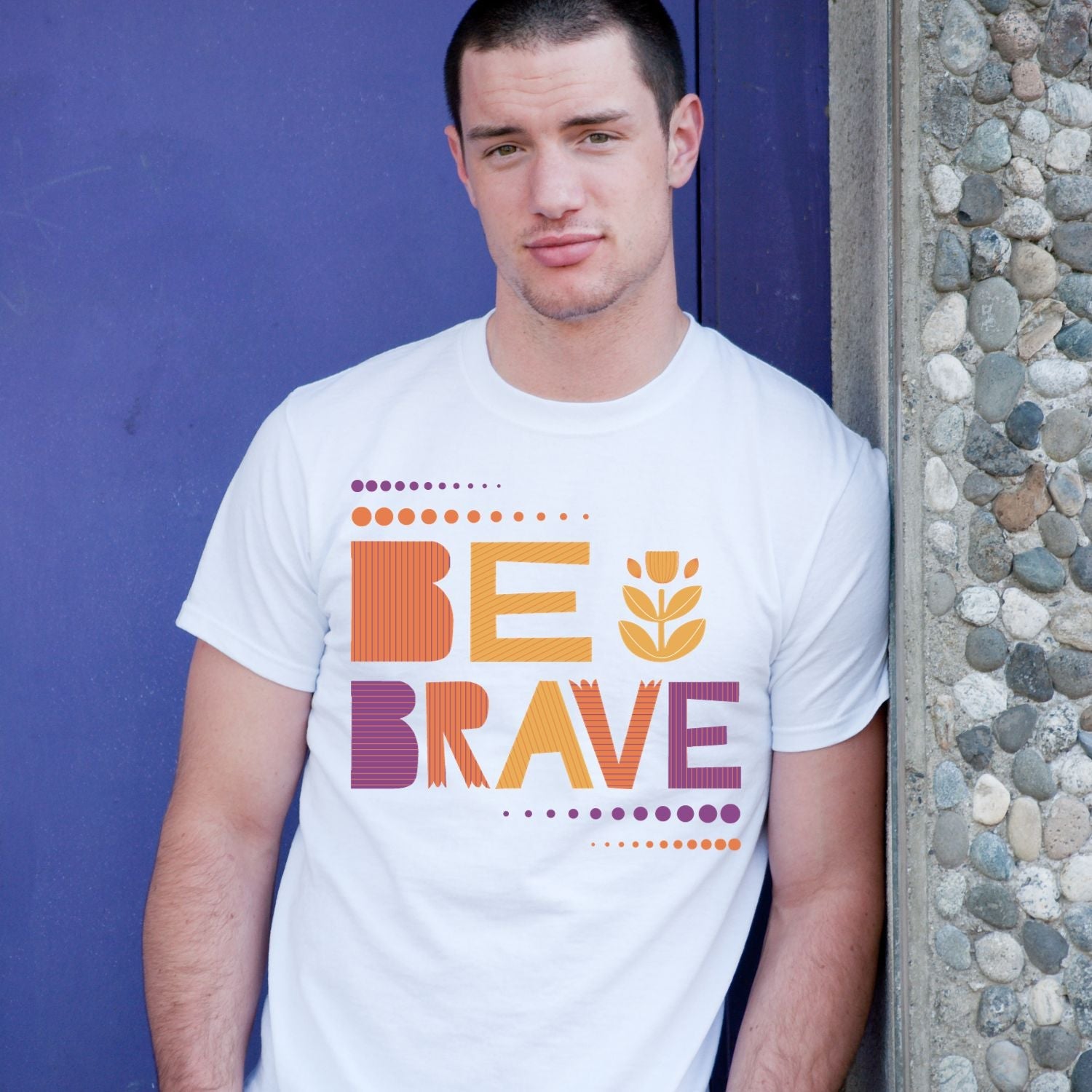 Tricou "be brave" - Cadouri Personalizate