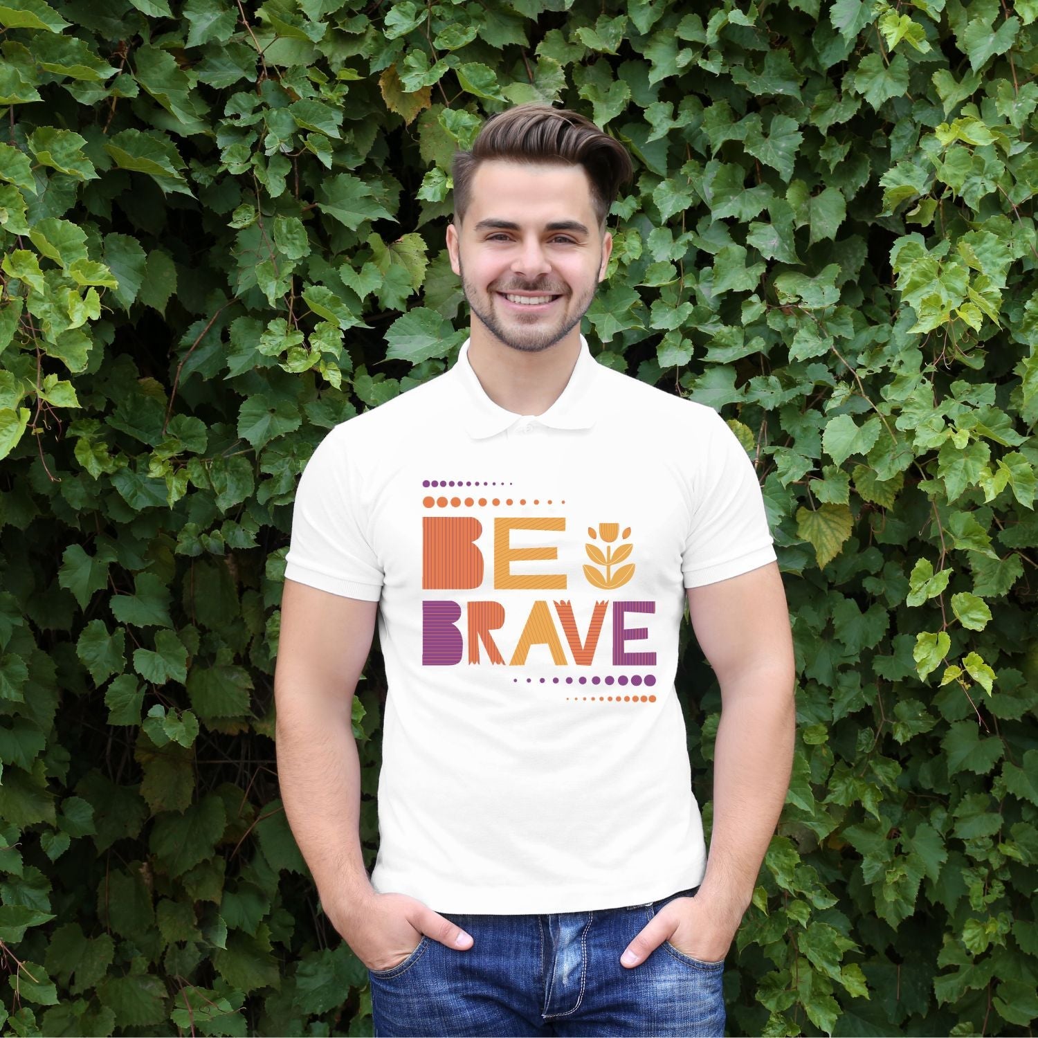 Tricou "be brave" - Cadouri Personalizate