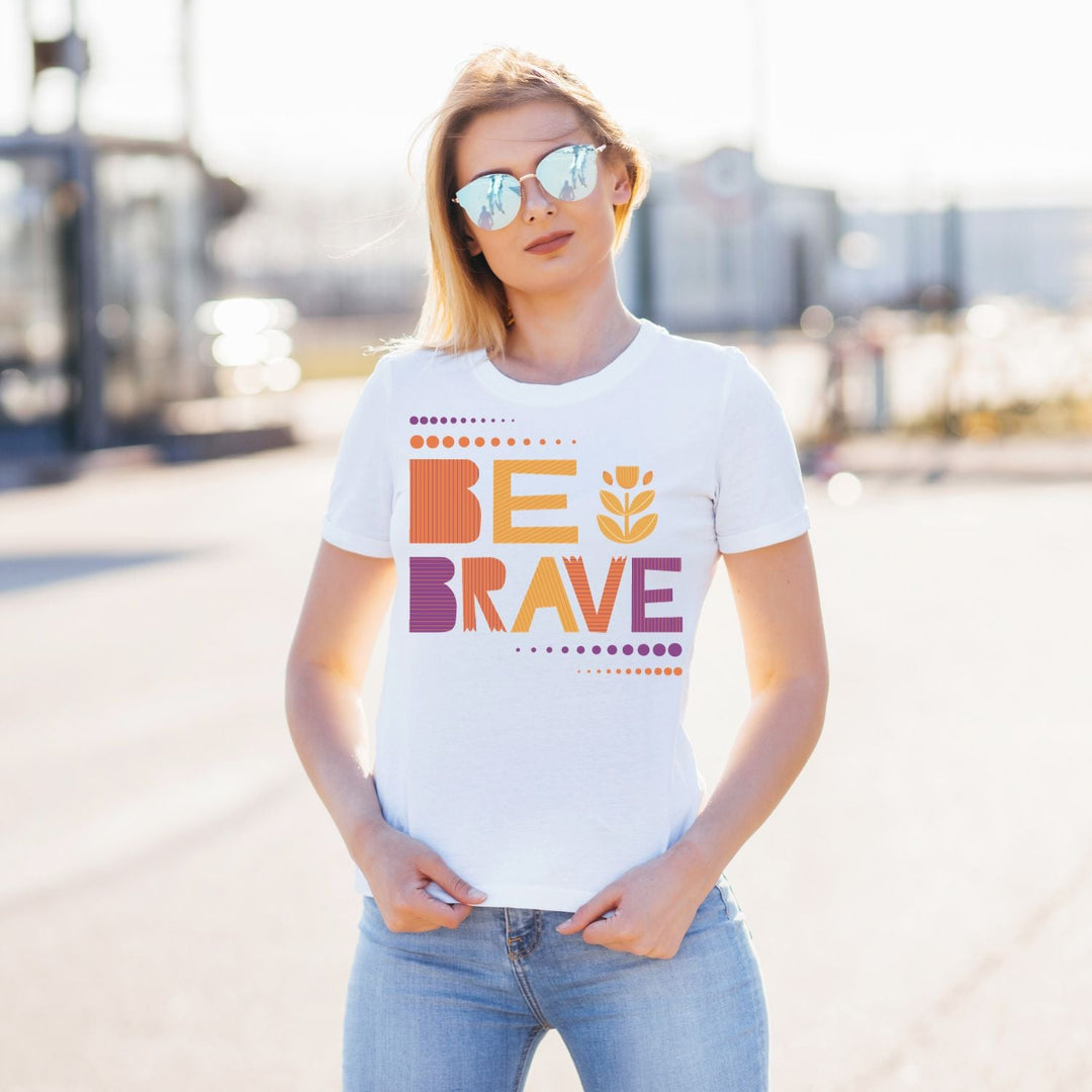 Tricou "be brave" - Cadouri Personalizate