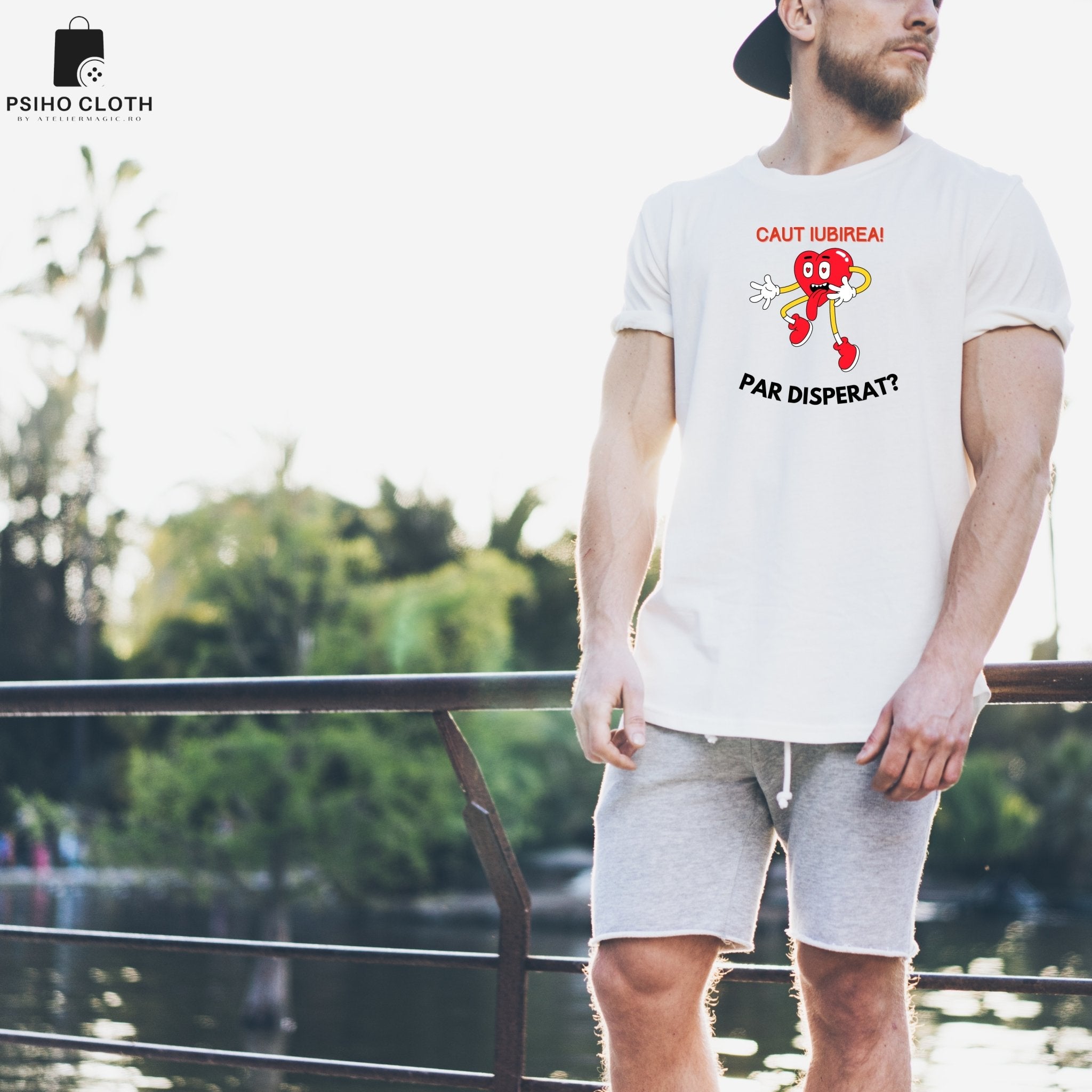 Tricou "Caut iubirea" - Cadouri Personalizate