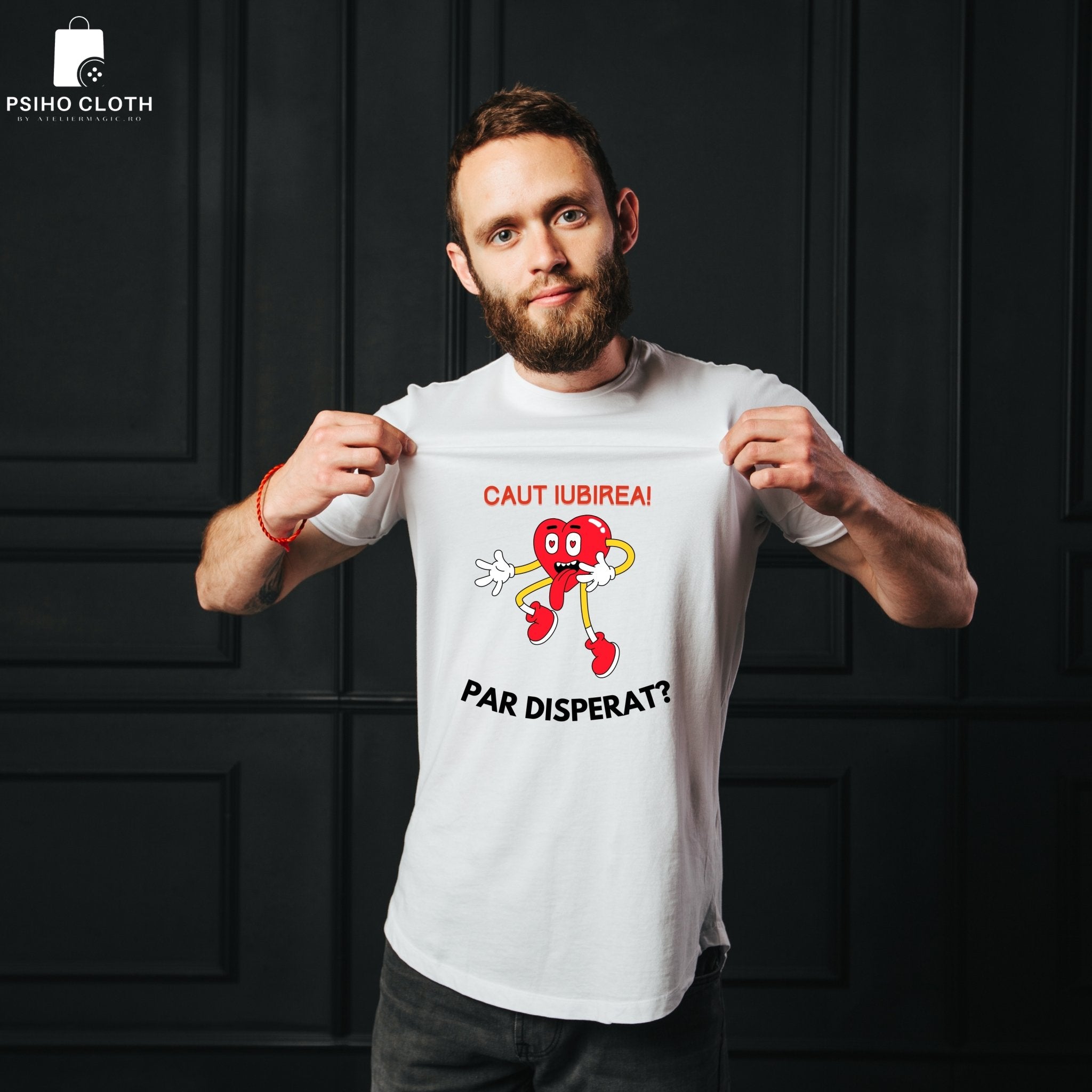 Tricou "Caut iubirea" - Cadouri Personalizate