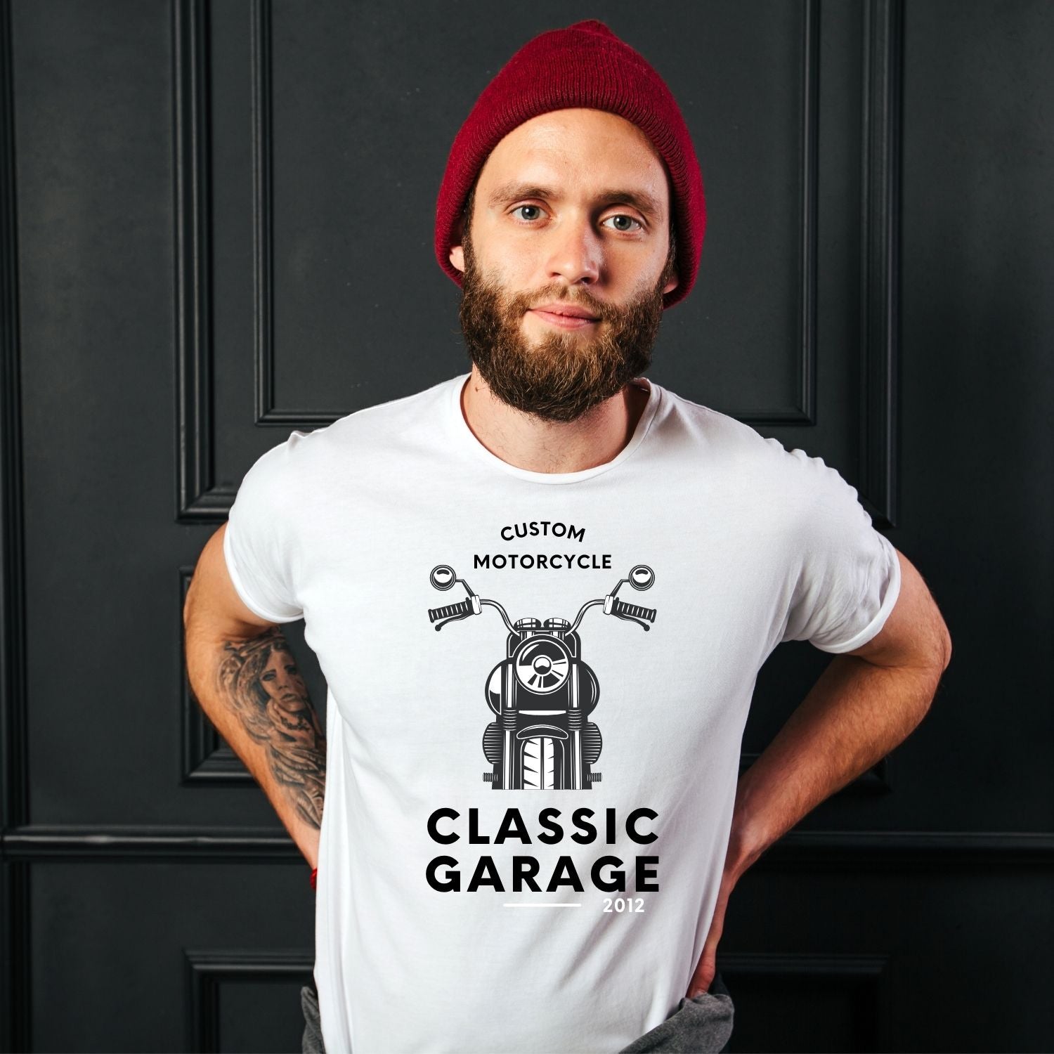Tricou "classic garage" - Cadouri Personalizate