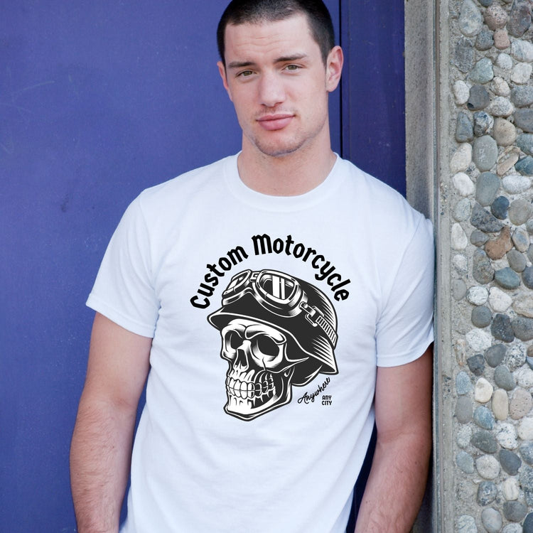 Tricou "custom motorcycle" - Cadouri Personalizate