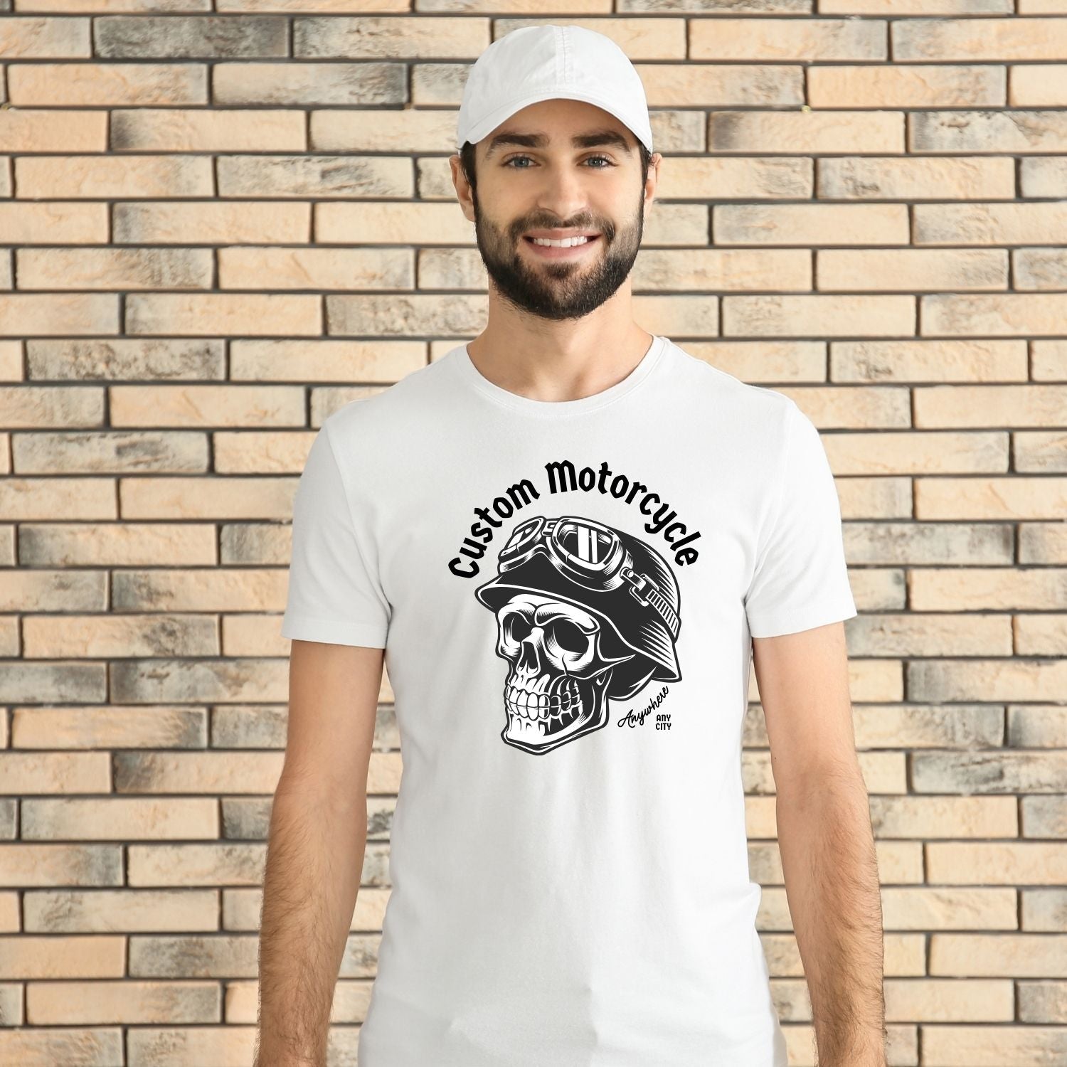 Tricou "custom motorcycle" - Cadouri Personalizate