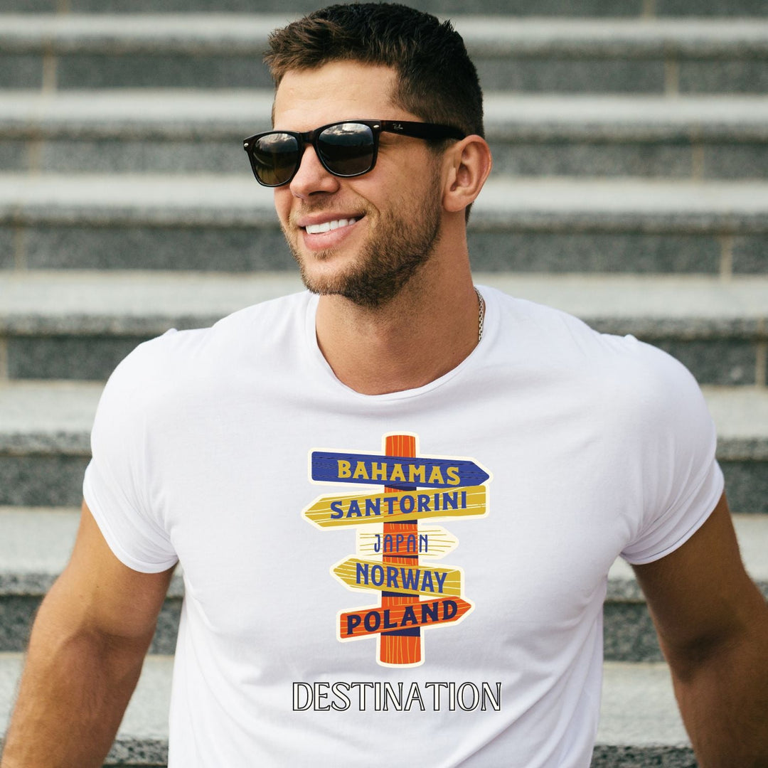 Tricou "destination" - Cadouri Personalizate