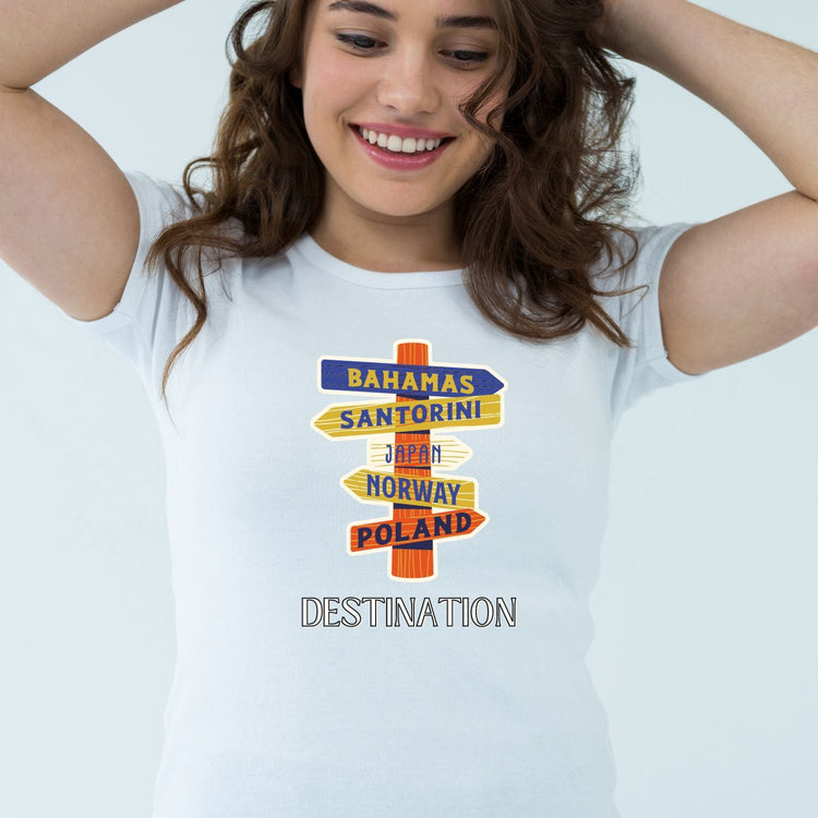 Tricou "destination" - Cadouri Personalizate