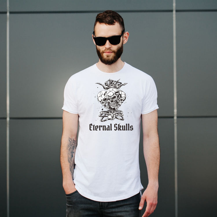 Tricou "eternal skulls" - Cadouri Personalizate