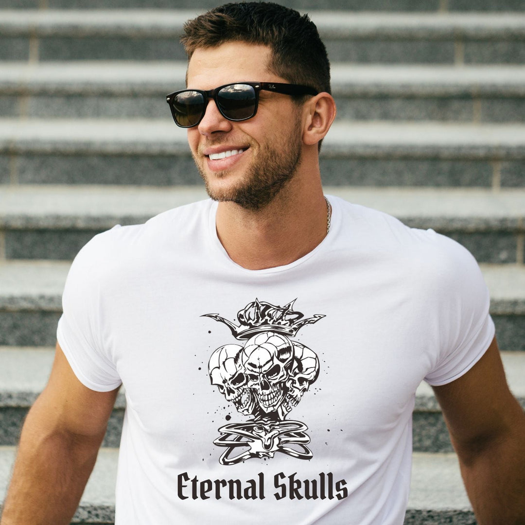 Tricou "eternal skulls" - Cadouri Personalizate