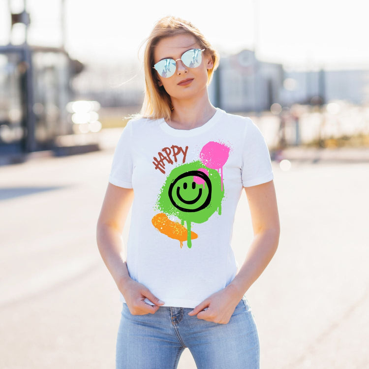 Tricou "happy smile" - Cadouri Personalizate