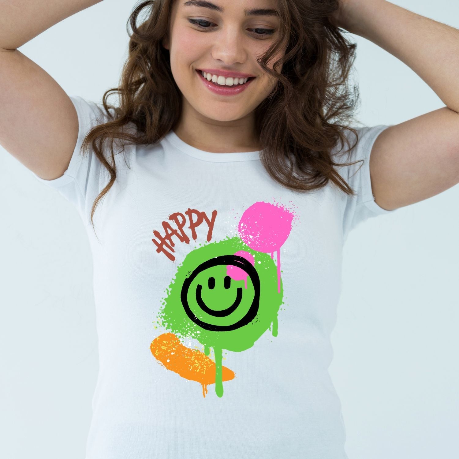 Tricou "happy smile" - Cadouri Personalizate
