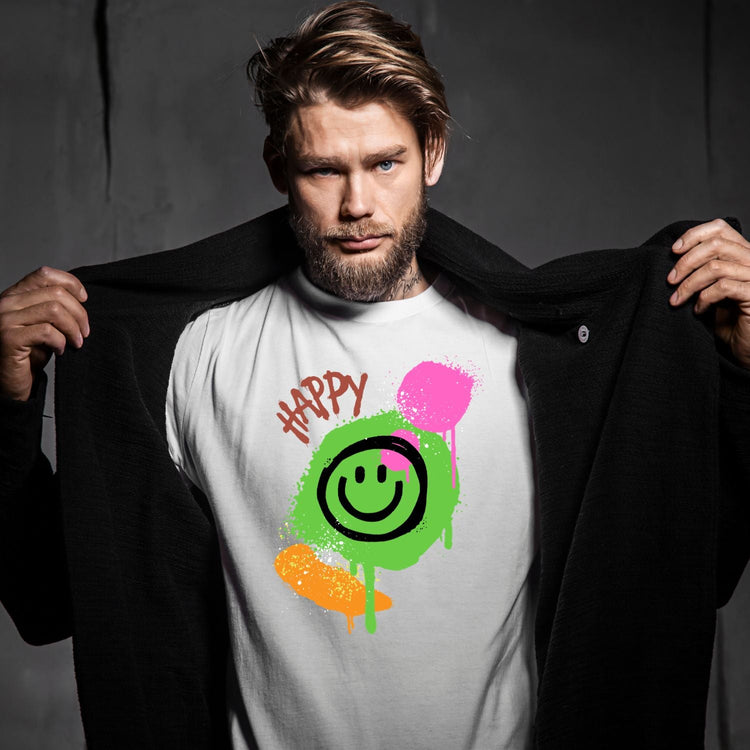 Tricou "happy smile" - Cadouri Personalizate