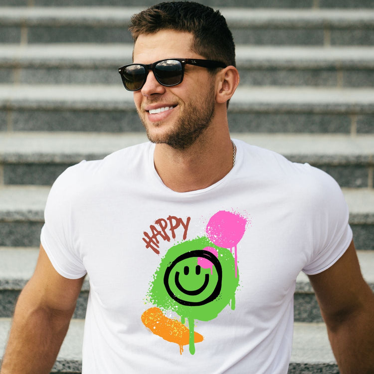 Tricou "happy smile" - Cadouri Personalizate