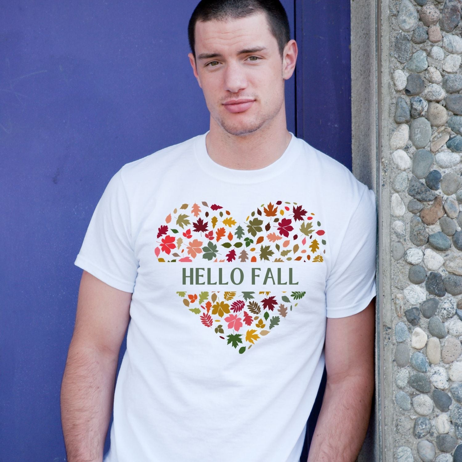 Tricou "hello fall" - Cadouri Personalizate