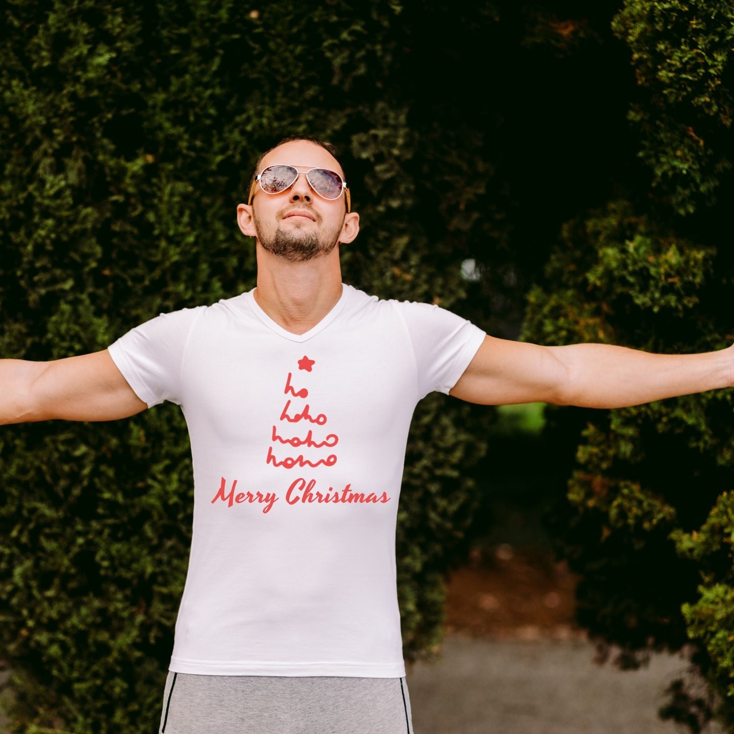 Tricou "ho ho ho Merry Christmas" - Cadouri Personalizate