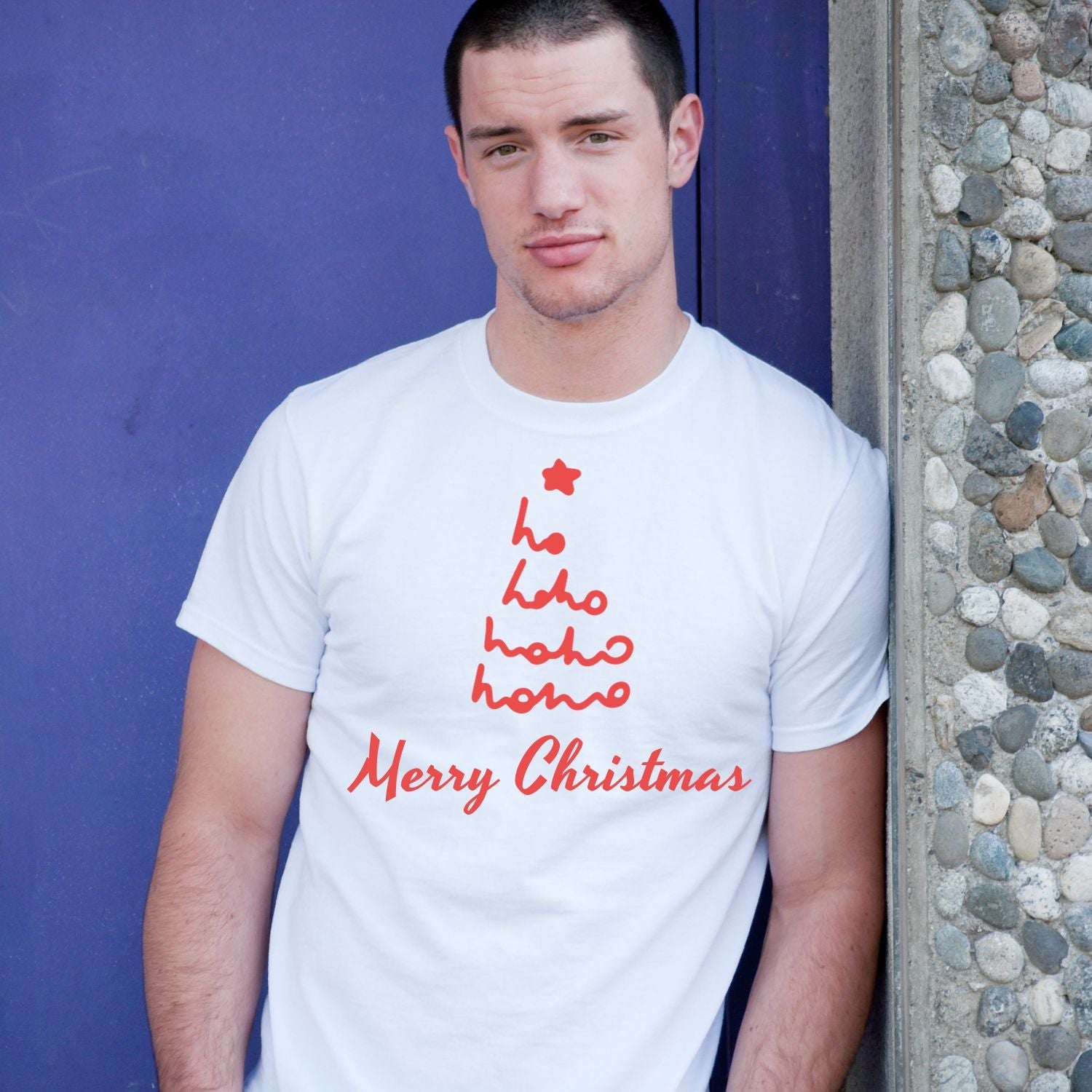 Tricou "ho ho ho Merry Christmas" - Cadouri Personalizate