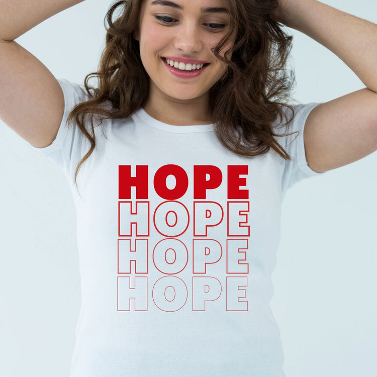 Tricou "hope" - Cadouri Personalizate