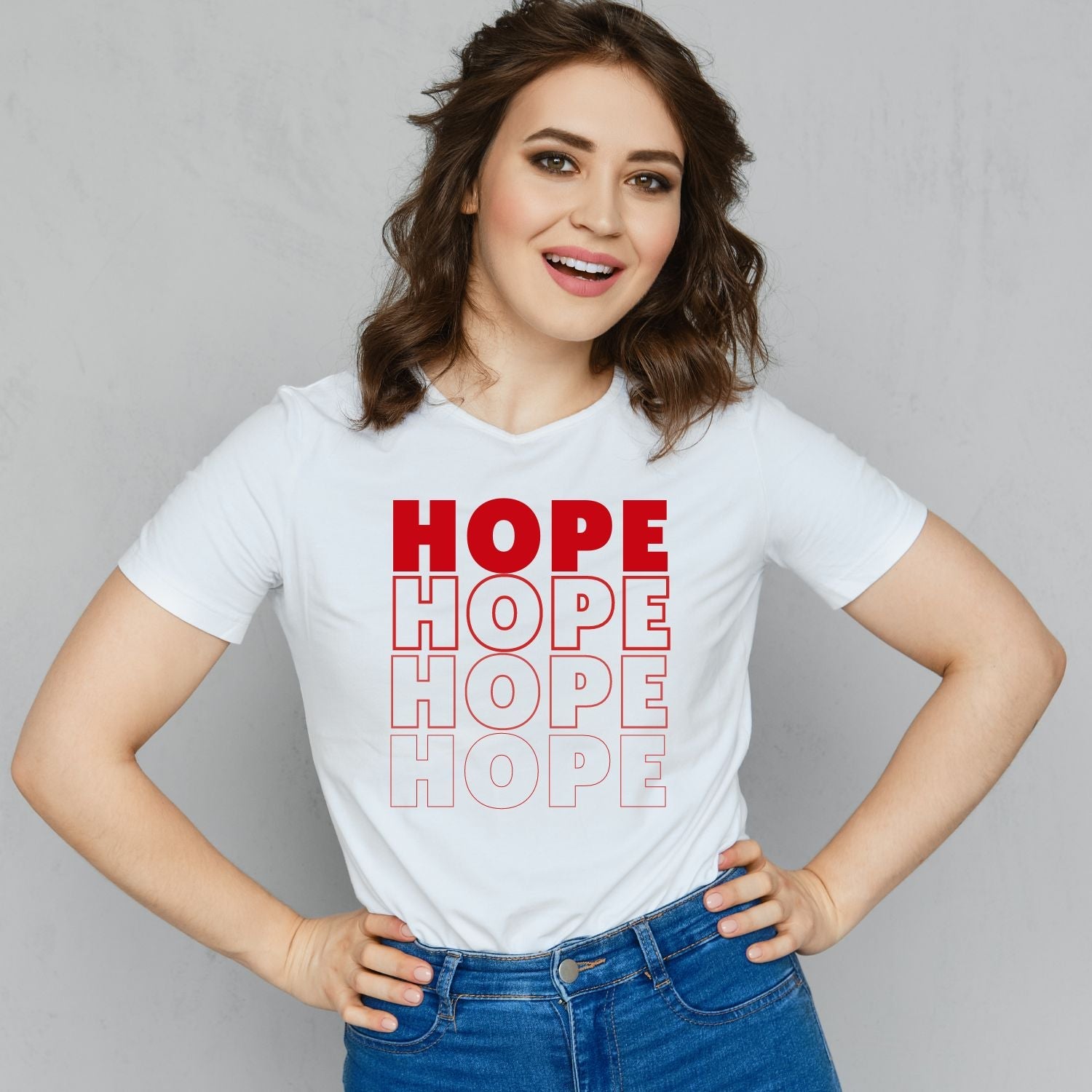 Tricou "hope" - Cadouri Personalizate