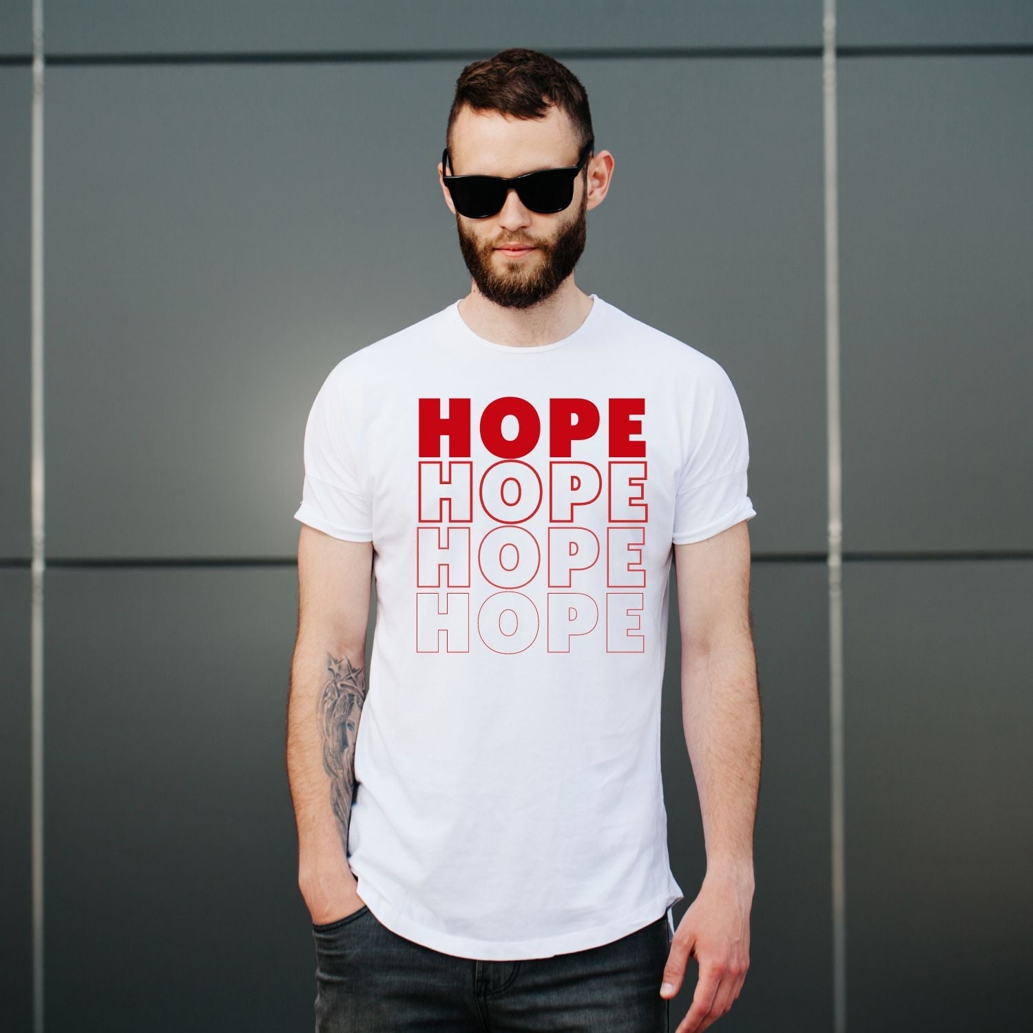 Tricou "hope" - Cadouri Personalizate