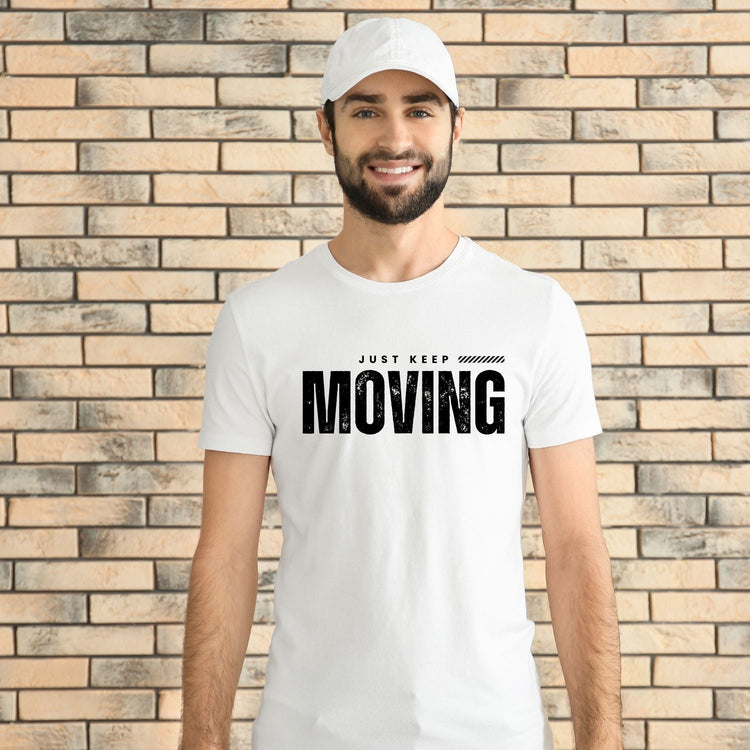 Tricou "just keep moving" - Cadouri Personalizate