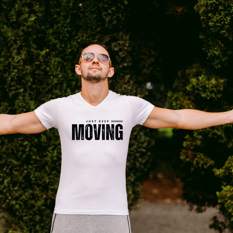 Tricou "just keep moving" - Cadouri Personalizate