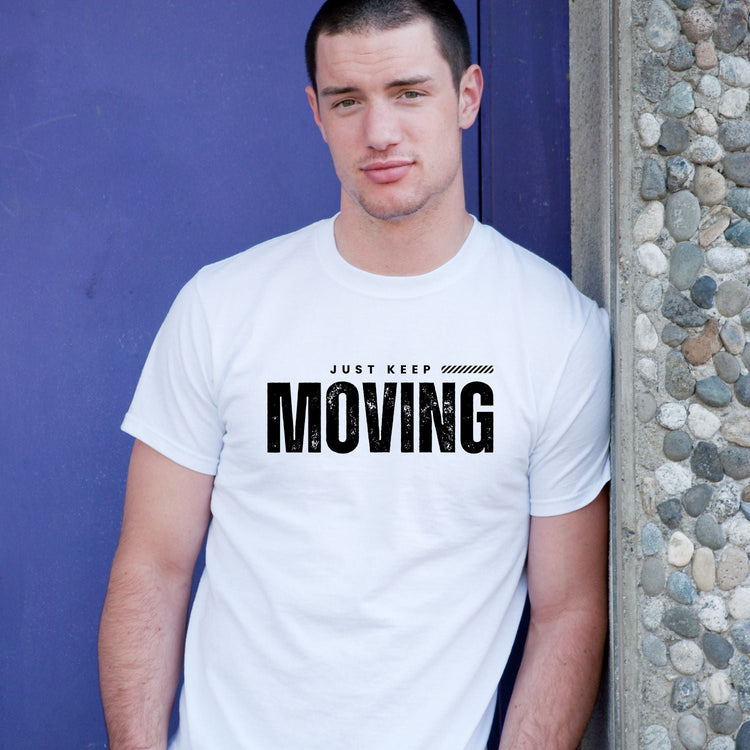 Tricou "just keep moving" - Cadouri Personalizate