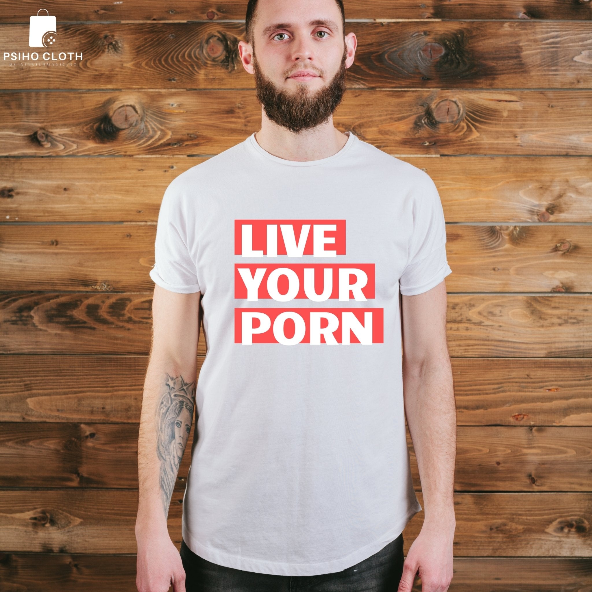 Tricou "Live" - Cadouri Personalizate