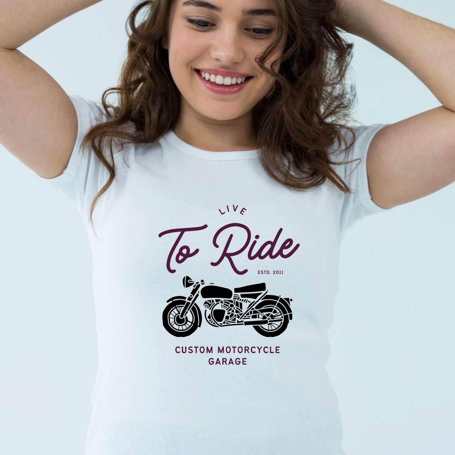 Tricou Live to ride - Cadouri Personalizate