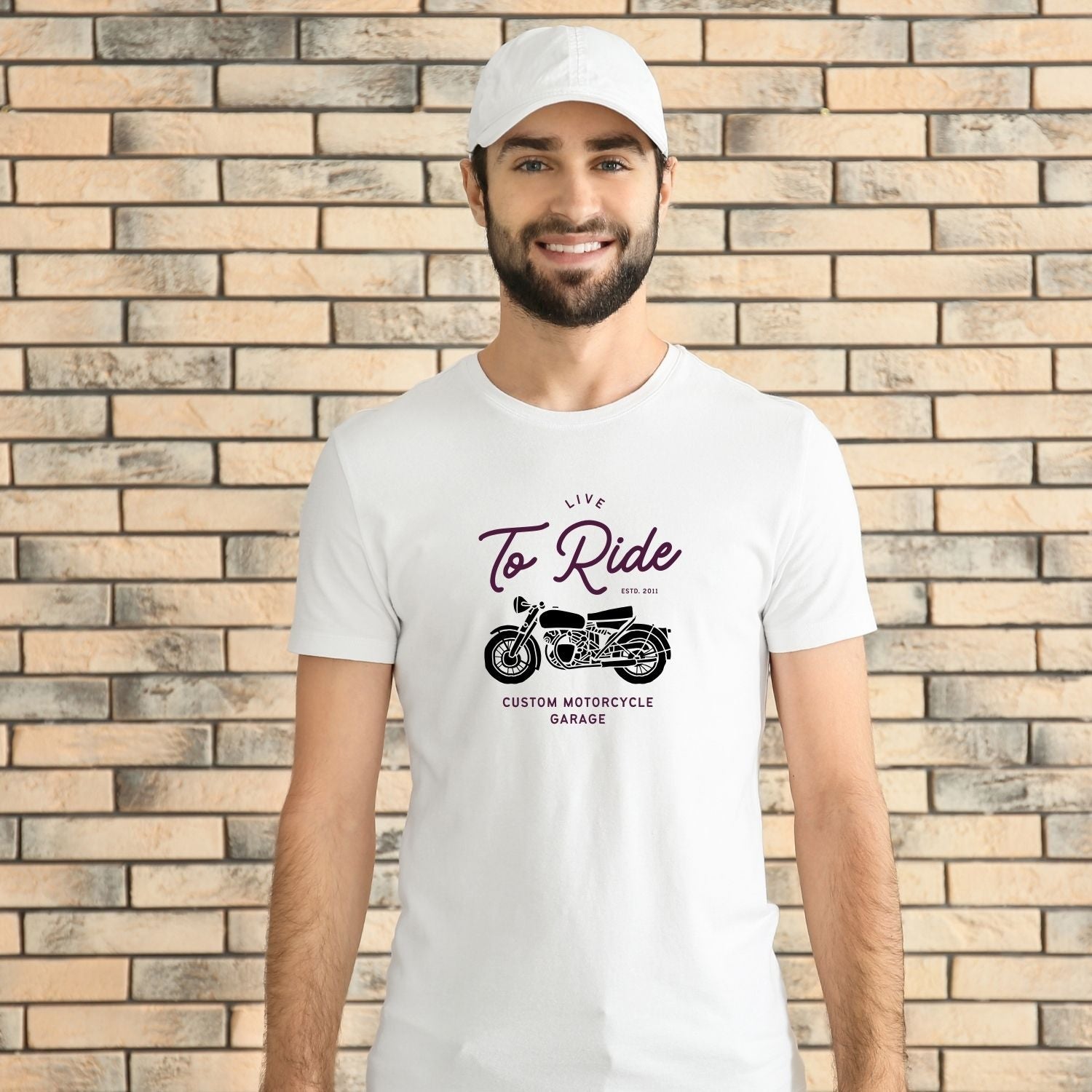 Tricou Live to ride - Cadouri Personalizate