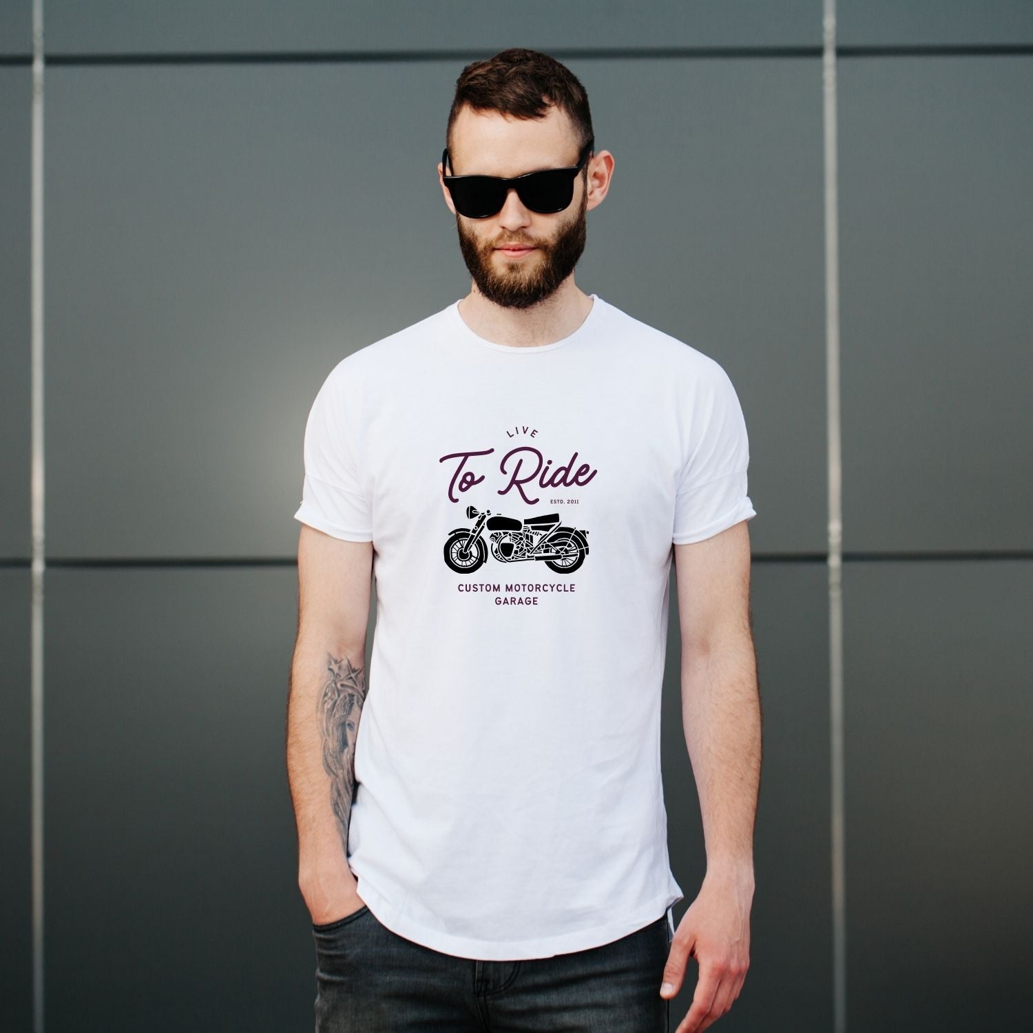 Tricou Live to ride - Cadouri Personalizate