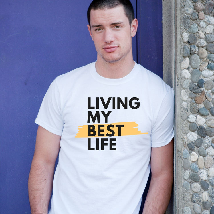 Tricou "living my best life" - Cadouri Personalizate