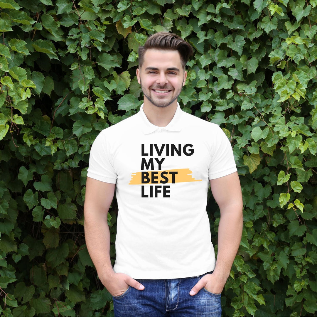 Tricou "living my best life" - Cadouri Personalizate