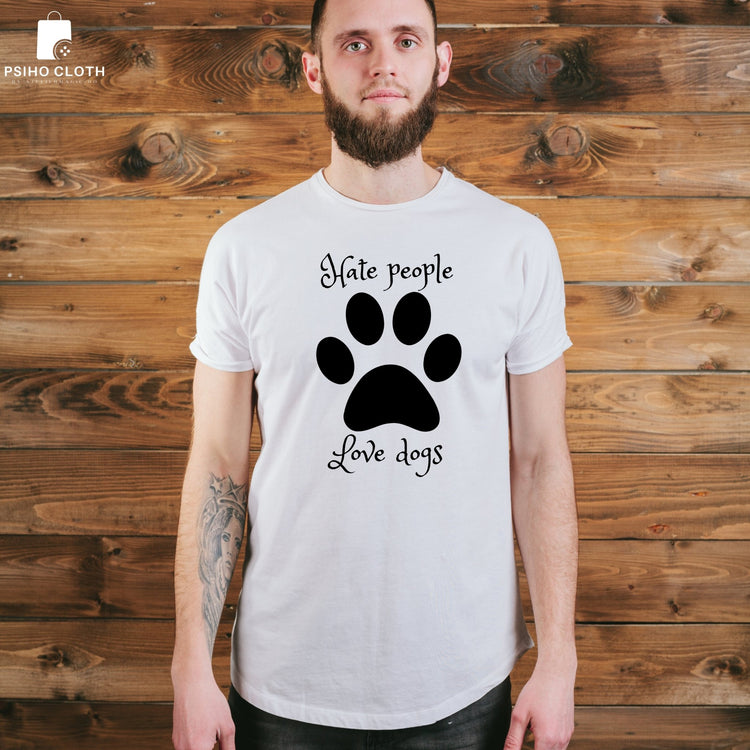 Tricou "Love dogs" - Cadouri Personalizate