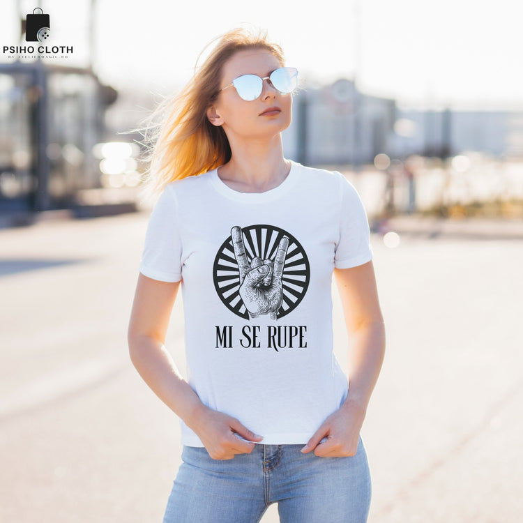 Tricou "Mi se rupe" - Cadouri Personalizate