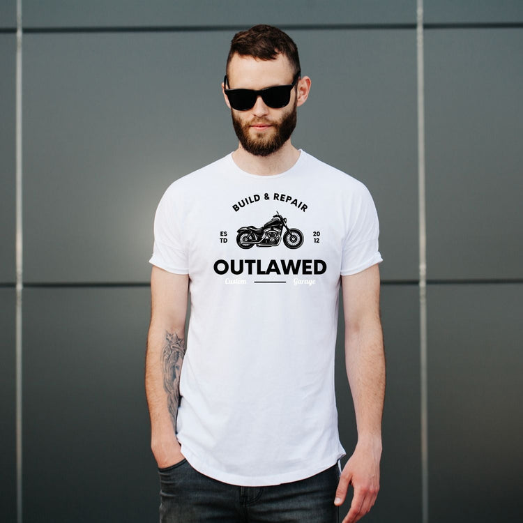 Tricou "outlawed" - Cadouri Personalizate