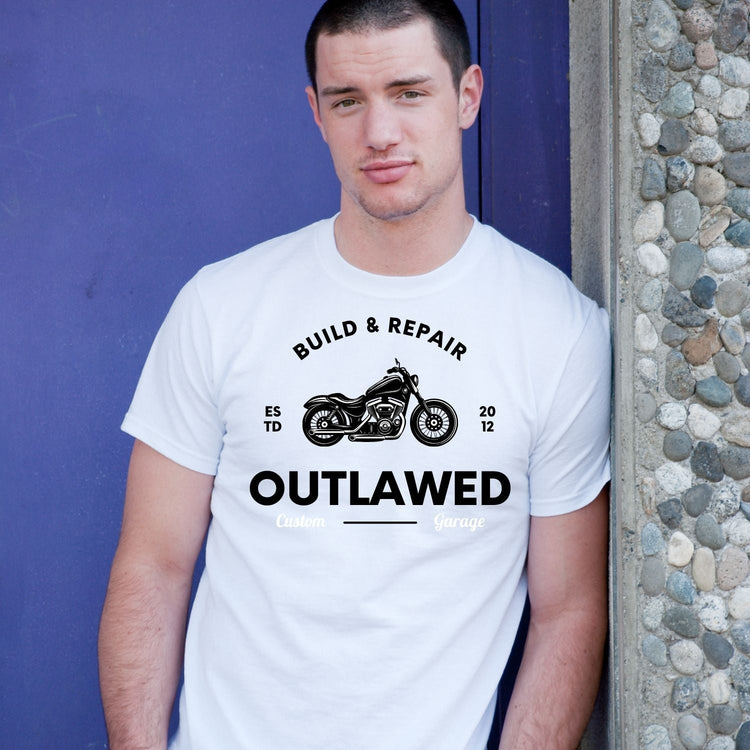 Tricou "outlawed" - Cadouri Personalizate