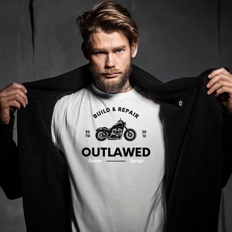 Tricou "outlawed" - Cadouri Personalizate
