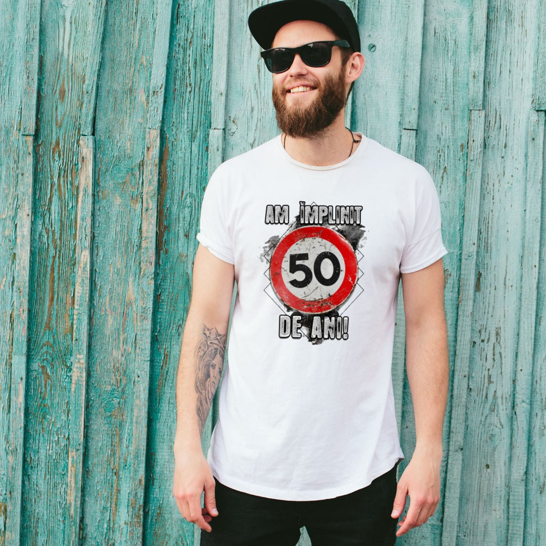 Tricou personalizat 50 de ani - Cadouri Personalizate